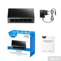 CUDY GS105D 5-Port Gigabit Ethernet Настольный коммутатор 10/100/1000 Мбит/с