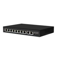 Acorid CGS1110P 8-портовый Gigabit PoE+ коммутатор + 2 Gigabit Uplink