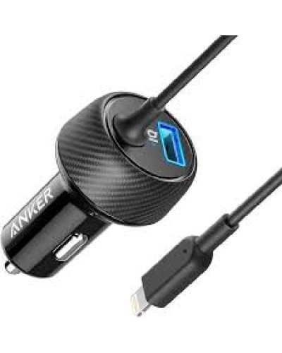 Anker PowerDrive 2 Elite with Lightning Connector Avtomobil Şarj Cihazı