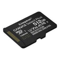 Kingston Canvas Select Plus Gen3 512GB microSDXC 150MB/s Yaddaş Kartı + SD Adapter