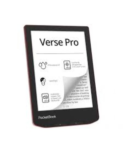 PocketBook 634 Verse Pro Passion Red – Elektron Kitab Oxuyucu