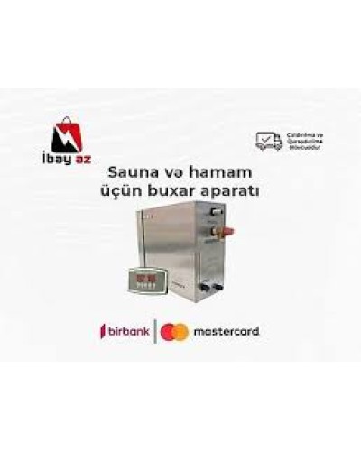 Sauna və Hamam üçün Buxar Aparatı – Buxar Generatoru