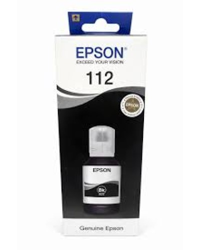 Epson 112 EcoTank BK C13T06C14A Black Pigment Mürəkkəb Bottle