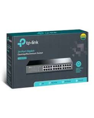 TP-Link TL-SG1024D 24-портовый гигабитный неуправляемый Desktop/Rackmount коммутатор