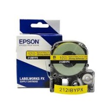 Epson LK-4YBW C53S654014 Strong Adhesive Black/Yellow Лента для этикеток 12 мм × 9 м