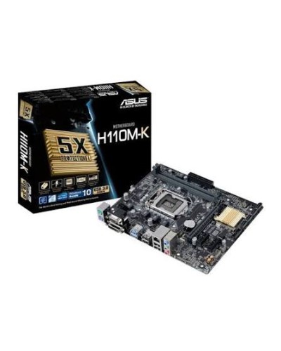 ASUS H110M-K 90MB0PH0-M0EAY0 Intel H110 LGA1151 DDR4 microATX Материнская плата