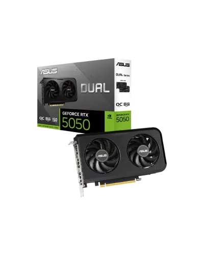 ASUS Dual GeForce RTX 5050 OC Edition 8GB GDDR6 90YV0N72-M0NA00 Видеокарта