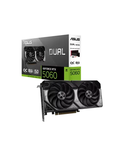 ASUS Dual GeForce RTX 5060 8GB GDDR7 OC Edition 90YV0N12-M0NA00 Видеокарта