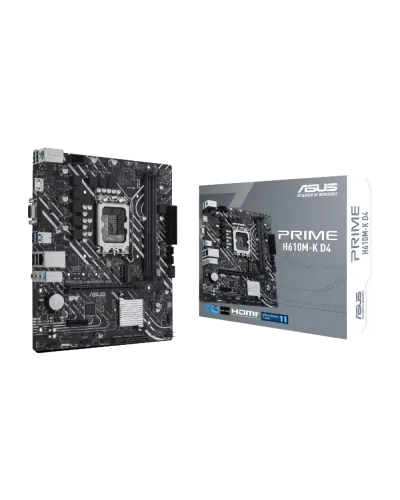 ASUS PRIME H610M-K D4 90MB1A10-M0EAY0 Intel H610 LGA1700 DDR4 mATX Материнская плата