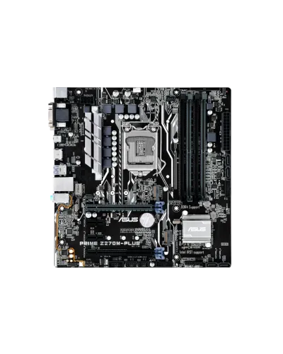 ASUS PRIME Z270M-PLUS 90MB0S50-M0EAY0 LGA1151 Intel Z270 DDR4 mATX Ana Plata