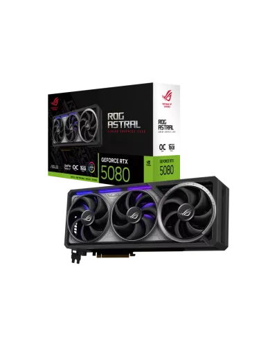 ASUS ROG Astral GeForce RTX 5080 16GB GDDR7 OC Edition  Videokart