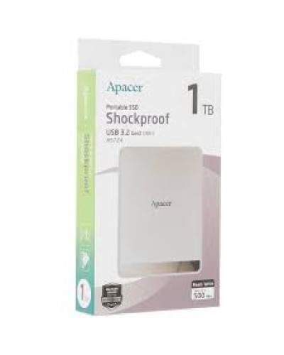 Apacer AS724 1TB Portable SSD USB 3.2 Gen 2 – Cream