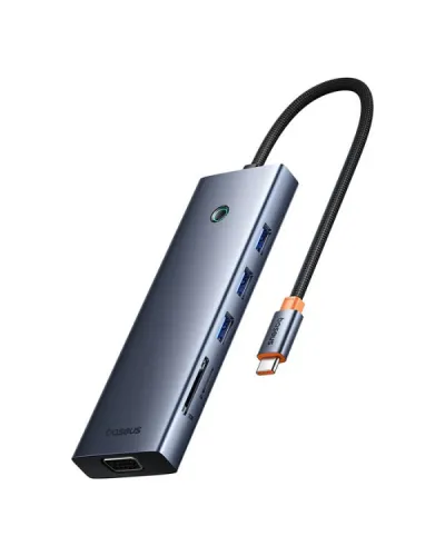 Baseus Ultrajoy Series 10 Port Hub Dok Stansiya Grey