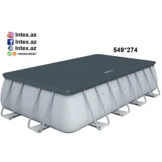 BESTWAY P03631 тент для бассейна | покрытие для каркасного бассейна 549x274 см