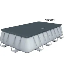 BESTWAY P03654 тент для бассейна | покрытие для каркасного бассейна 488x244 см
