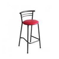 Bar Stulu EFM-0159 – Qara/Qırmızı (70x38 sm)