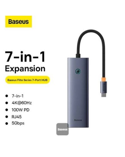 Baseus Flite Series 7-in-1 B00052805813-00 USB-C HUB
