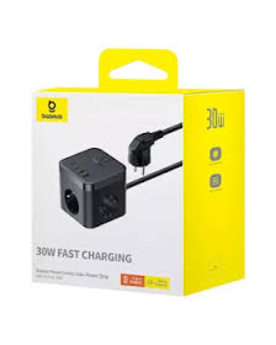 Baseus PowerCombo Cube E00066400117-00 7-Port 30W Uzadıcı Şəbəkə