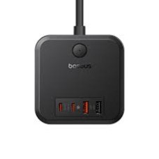 Baseus PowerCombo Cube E00066400117-00 7-Port 30W Uzadıcı Şəbəkə