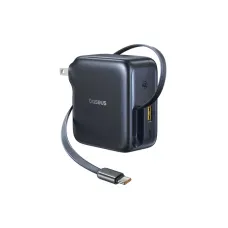 Baseus EnerCore CJ11 E0120M00 100W Сетевое зарядное устройство со встроенным кабелем