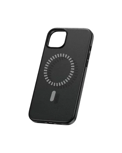 Baseus Fauxther Series P60157305113-01 iPhone 15 Pro üçün Maqnitli Telefon Qabı Qara