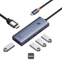 Baseus Flite Series 5-in-1 B00052809813-00 USB-C HUB