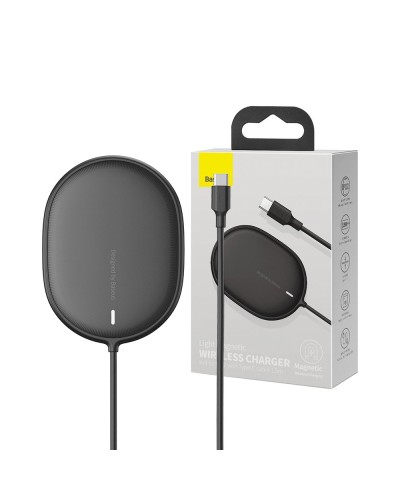Baseus Light Magnetic BS-W518 WXQJ-03 Maqnitli Simsiz Şarj Cihazı