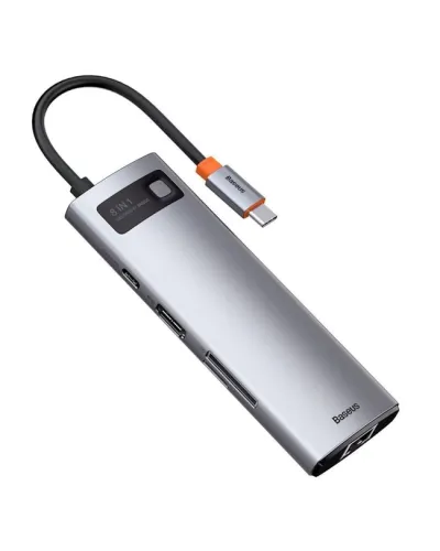 Baseus Metal Gleam Series CAHUB-CV0G 8-in-1 USB-C HUB