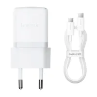 Baseus Palm Fast Charger 1C 30W USB-C Şarj Adapteri və 1 m Kabel