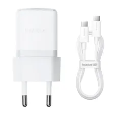 Baseus Palm Fast Charger 1C 30W USB-C Şarj Adapteri və 1 m Kabel