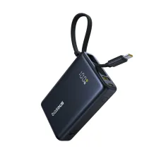 Baseus PicoGo P10076803123-00 10000mAh 45W Внешний аккумулятор со встроенным USB-C кабелем