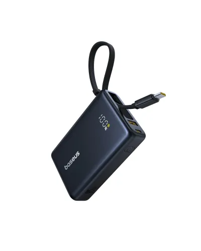 Baseus PicoGo P10076803123-00 10000mAh 45W Внешний аккумулятор со встроенным USB-C кабелем