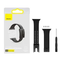 Baseus Slip-Thru LBWSE-A01 Apple Watch 42/44/45/49 mm Silikon Kəmər