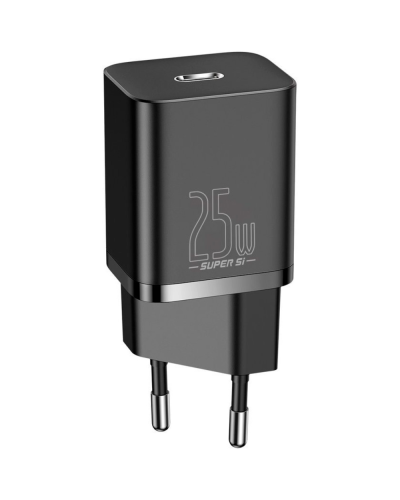 Baseus Super Si Quick Charger 1C 25W USB-C Adapter Kabel ilə