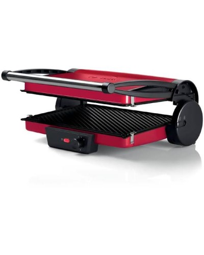 Bosch TCG4104 Qırmızı Kontakt Qril – 2000W, 3 Rejim, 5 Temperatur Səviyyəsi