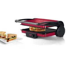 Bosch TCG4104 Qırmızı Kontakt Qril – 2000W, 3 Rejim, 5 Temperatur Səviyyəsi