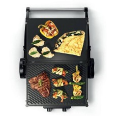 Bosch TCG4215 2000W Kontakt Qril – 3-ü-1-də, 180° Açılan, Gümüşü