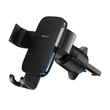 Avtomobil telefon tutacağı Baseus Metal Age 3 Gravity Air Vent Mount 4.7–7.2" Black