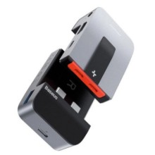 USB HUB Baseus Armor Age Type-C Bracket Multifunctional HUB Adapter HDMI RJ45 USB 3.0 Type-C CAHUB-AJ0G Space Gray