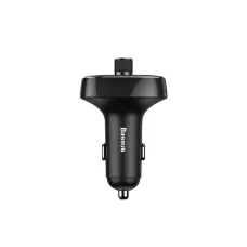 Avtomobil şarj cihazı FM transmitter ilə Baseus CCALL-TM01 Dual USB Car Charger