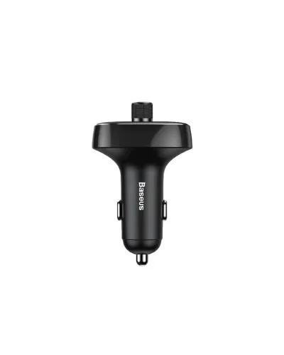 Avtomobil şarj cihazı FM transmitter ilə Baseus CCALL-TM01 Dual USB Car Charger