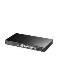 CUDY GS2024S2 24-портовый управляемый L2 Gigabit коммутатор 4× SFP