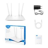 CUDY WR1200 AC1200 Dual Band Wi-Fi 5 Роутер – 867+300 Мбит/с, Fast Ethernet