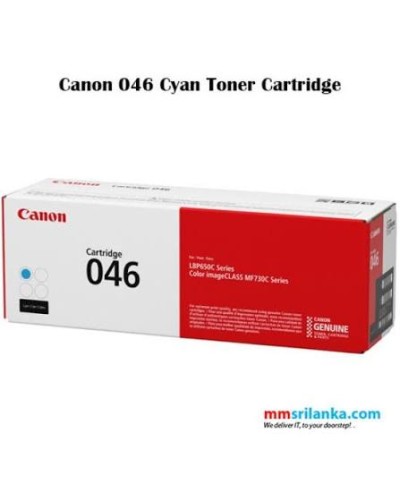 Canon Cartridge 046H 1253C002 Cyan Yüksək Tutumlu Toner Kartrici