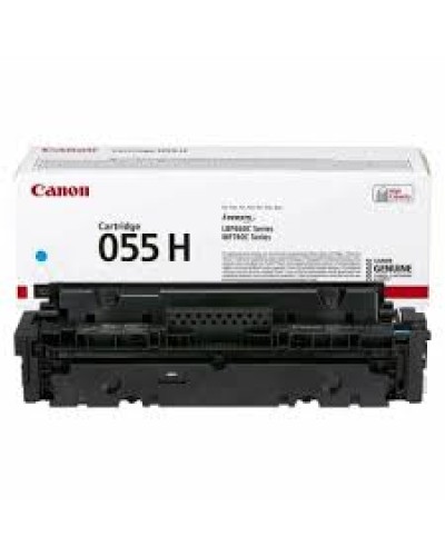 Canon Cartridge 055H CRG-055H Cyan Original Yüksək Tutumlu Toner Kartrici