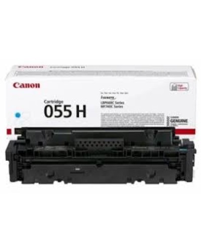 Canon Cartridge 055H Cyan – Yüksək tutumlu (H) göy toner kartric