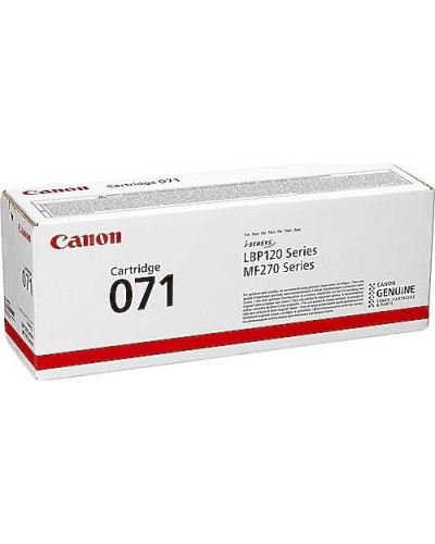 Canon Cartridge 071 CRG-071 BK  Black Original Toner Kartrici