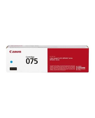 Canon Cartridge 075 C CRG-075 C  Cyan Original Toner Kartrici
