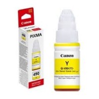 Canon GI-490 Y 0666C001 Sarı Original Mürəkkəb Konteyneri 70 ml
