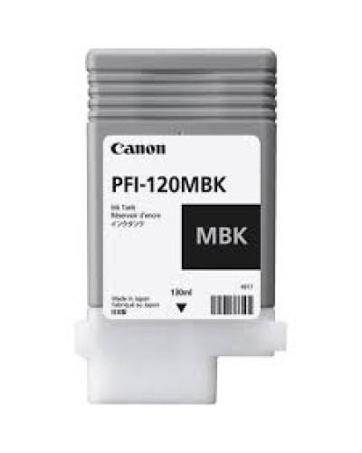 Canon PFI-120 Black Original Ink Tank – imagePROGRAF TM Seriyası